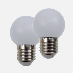 Blister de 2 Ampoules - E27 LED -1W/230V - Claire