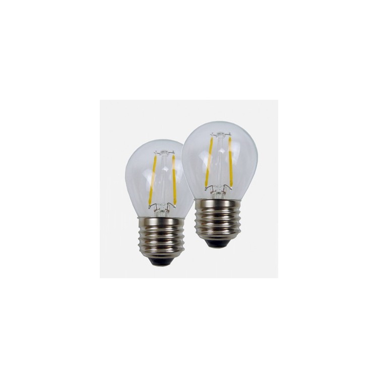 Blister de 2 Ampoules - E27 LED -2W/230V - Filament