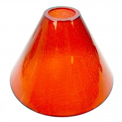 ABAT JOUR (L) - Cone plastique diam 17 cm - Rouge