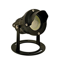 Projecteur Aluminium MM - Noir - IP67 - MR20 - LED 6,5W - Warm