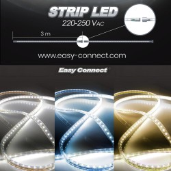 EXTENSION - STRIP LED 17mm IP67 - 3,00 m - Blanc