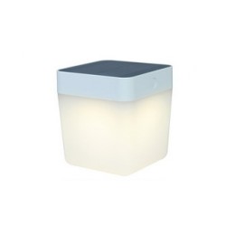 copy of Lampe à poser Blanche TABLE CUBE, LED Intégrée, 1W, 100 lumens, 2700 to 6500K, RGB, IP44, SOLAIRE, Classe III