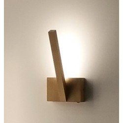 Applique en Chêne Huilé, Design Scandinave Lumière Indirecte, LINUS WALL LAMPS